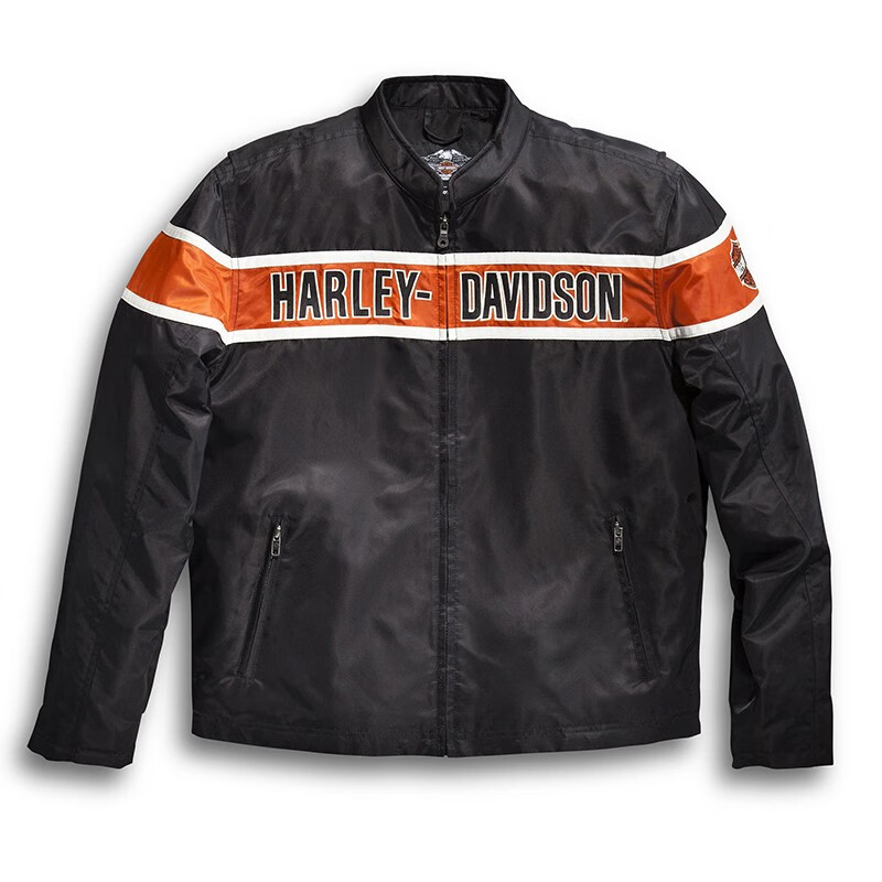 哈雷戴维森(harley-davidson)generations 全尼龙斜纹夹克 男士时尚