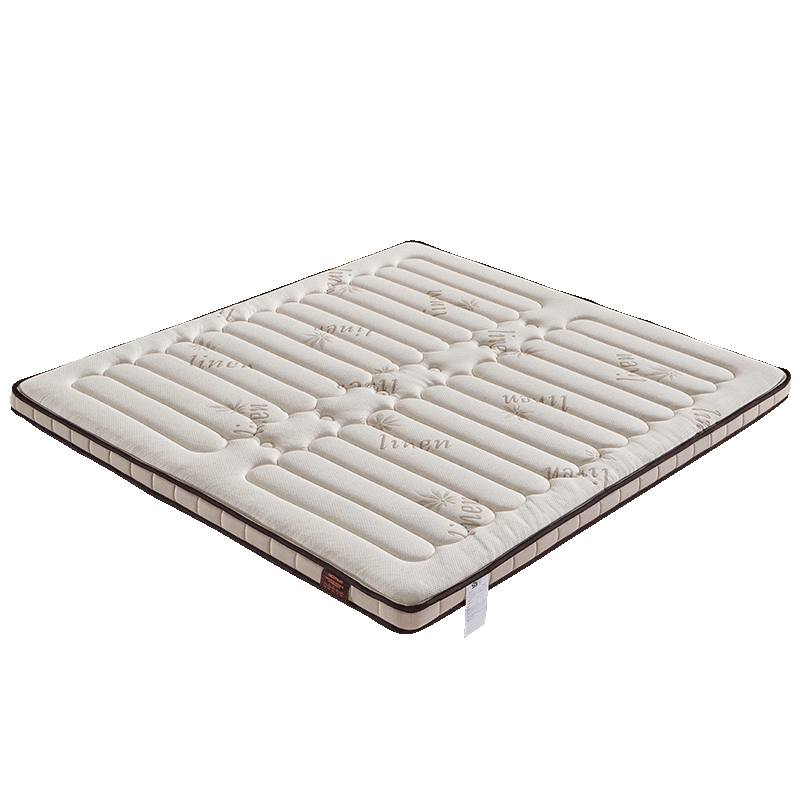 Sweetnight 天然黄麻乳胶床垫硬垫子薄款棕榈棕垫高箱定制定做榻榻米床垫子 升级款10cm(6cm护脊黄麻+1cm高承托乳胶) 1.2米*1.9米