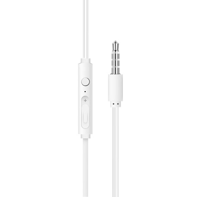 纽曼（Newmine）NM-LK06 全兼容线控音乐手机耳机音量调节增强版 白色