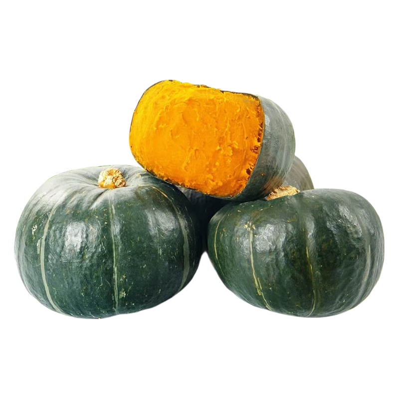 京鲜生 山东贝贝南瓜净7.5斤  粉糯香甜 蔬菜辅食减脂源头直发
