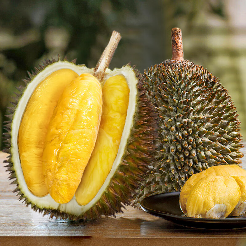 至尚云巅红肉冷冻榴莲肉生鲜水果D101 AA果3.5-4斤【保4房】