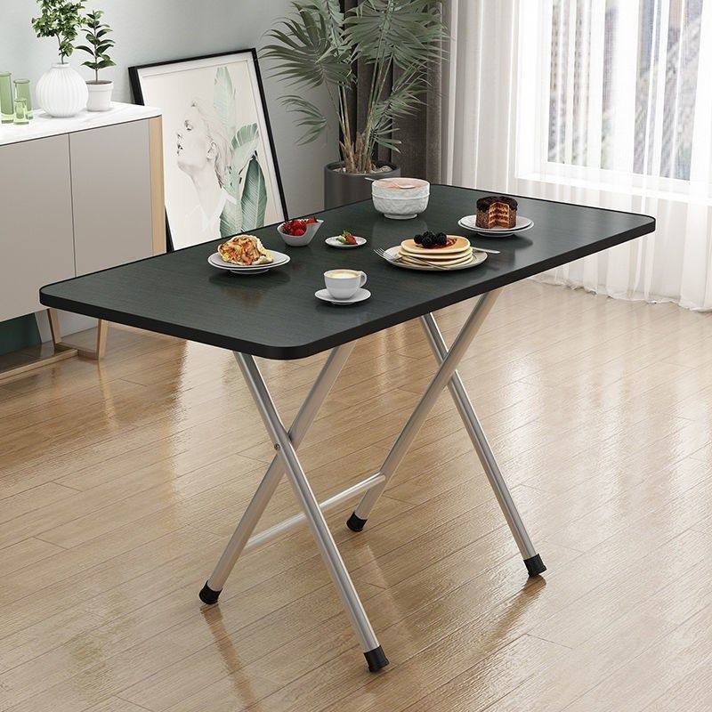 扑剌折叠长条桌 桌子简易出租屋餐桌用吃饭桌便携式长条户外长方形摆