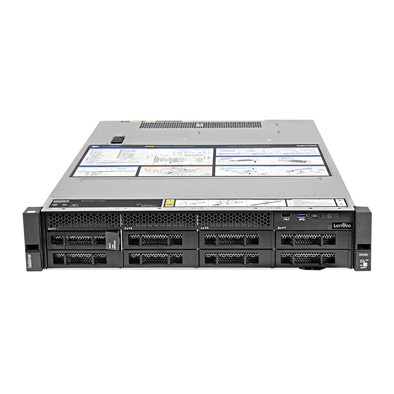 �������������SR650����ʽ2U����˫·��ǿ����̨ �ղؿ����⻯����������ҵ���� 2��ͭ�� 3204 12��12�߳� 1.9G 32G��2��2T SATA��Raid1