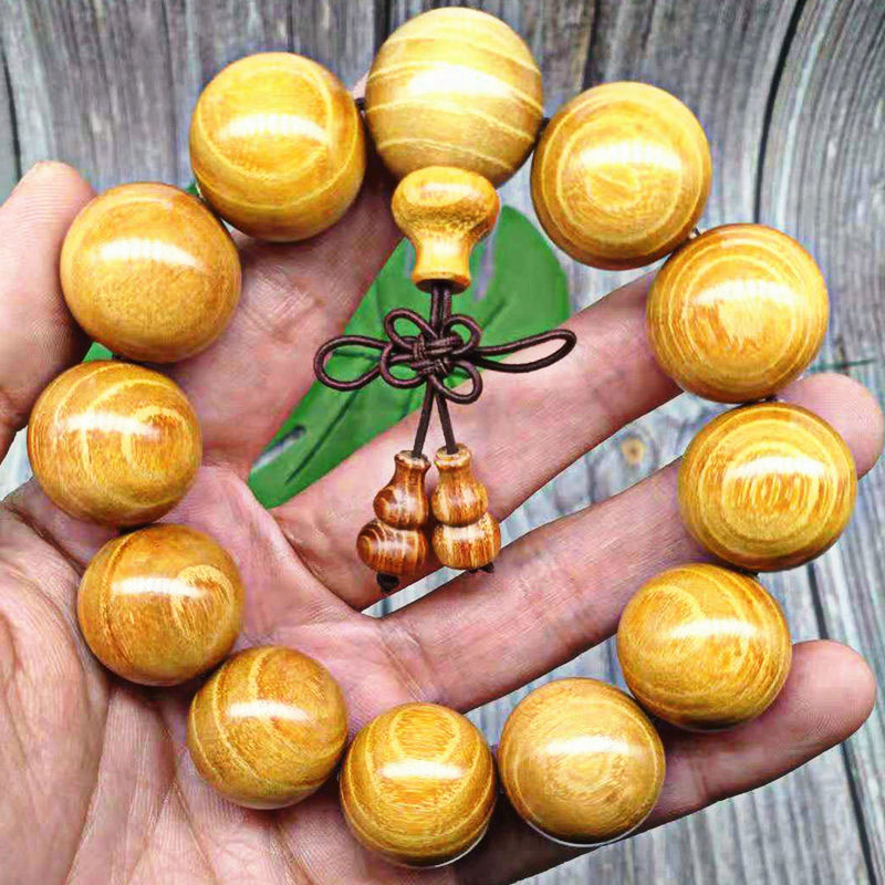 0男士寺院佛珠念珠文玩檀木手链sn5052 葫芦款20mm*12颗