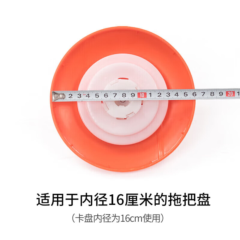 适配大卫拖把头替换头3m大卫拖把布替换头旋转家用拖把替换头妙洁 3个装