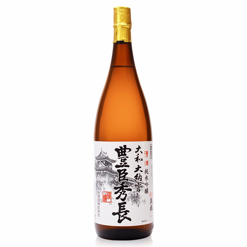 丰臣秀长纯米吟酿清酒1.8L日本原装进口洋酒发酵酒纯米酒日式清酒
