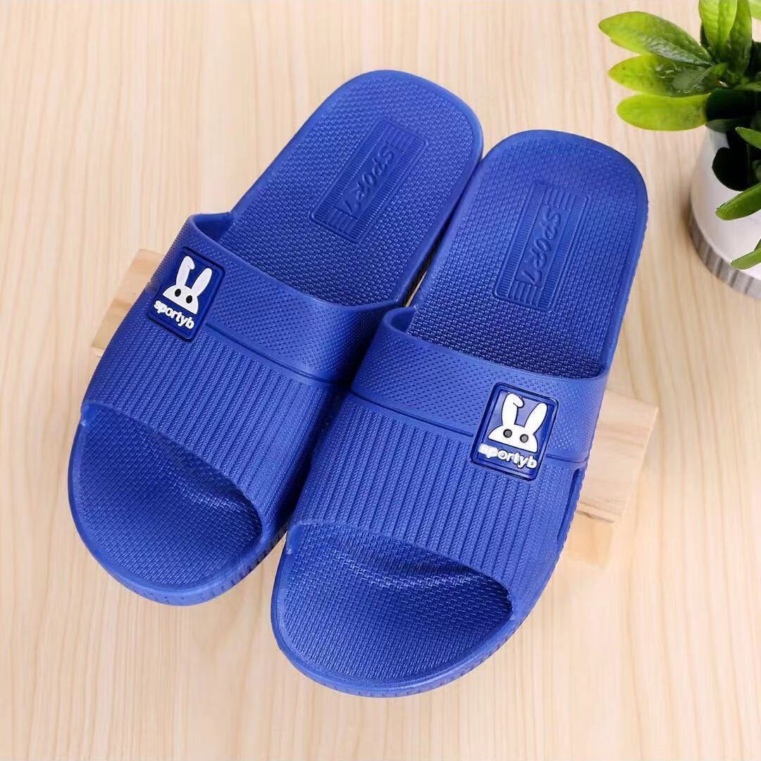 西牧威拖鞋蓝色男男士男拖鞋男式凉拖鞋男夏居家室内外穿拖鞋宾 蓝色
