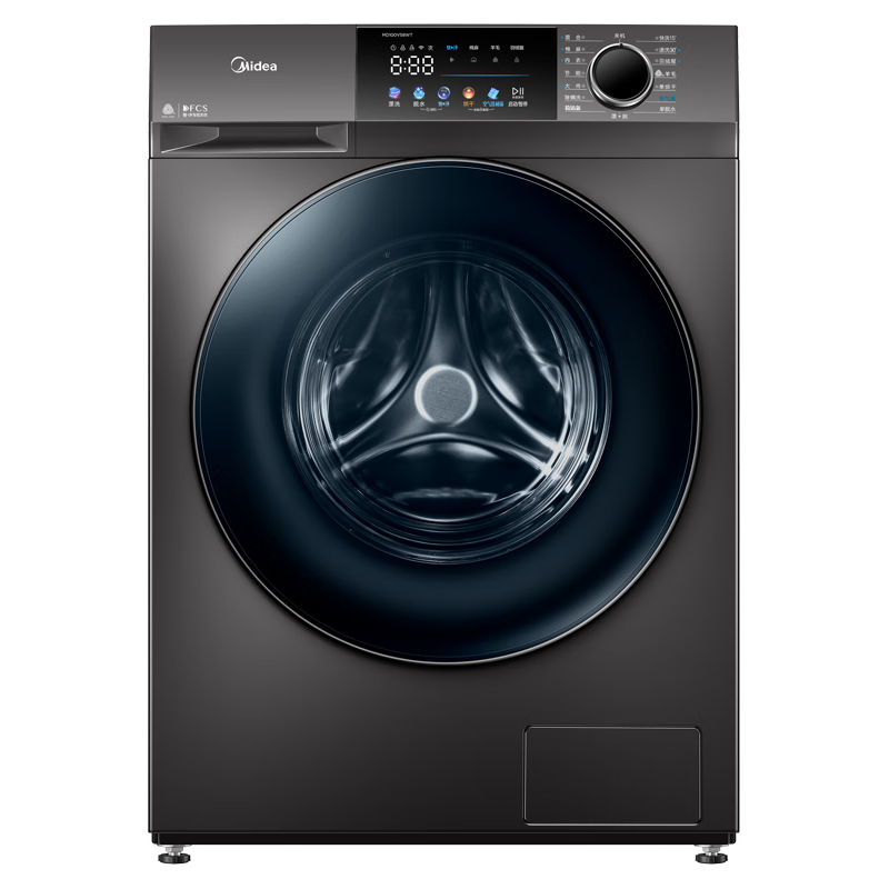 ���ģ�Midea����Ͳϴ�»�ȫ�Զ����� MD100V58WT 10����ϴ��һ��� �쾻ϵ�� ������ �Ծɻ��� �ҵ���Ҳ���20%