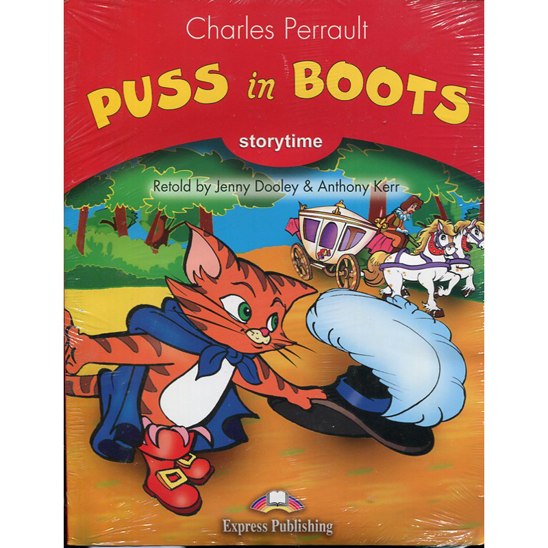 puss in boots set (with audio cd & dvd pal)