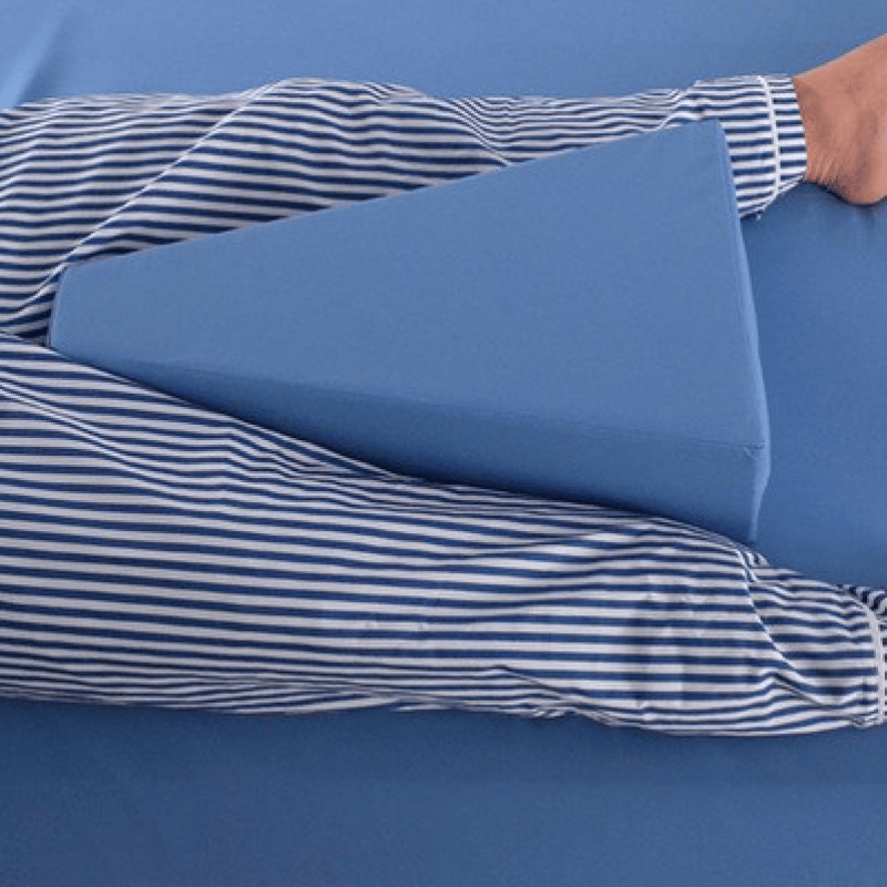 垫脚枕骨科下肢梯形体位垫髋关节术后垫型外展垫梯形固定垫带型枕花