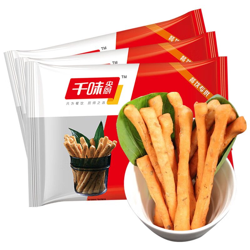 千味央厨 厨师之选茴香小油条 240g*3袋买一赠一 叠3首單 折3.