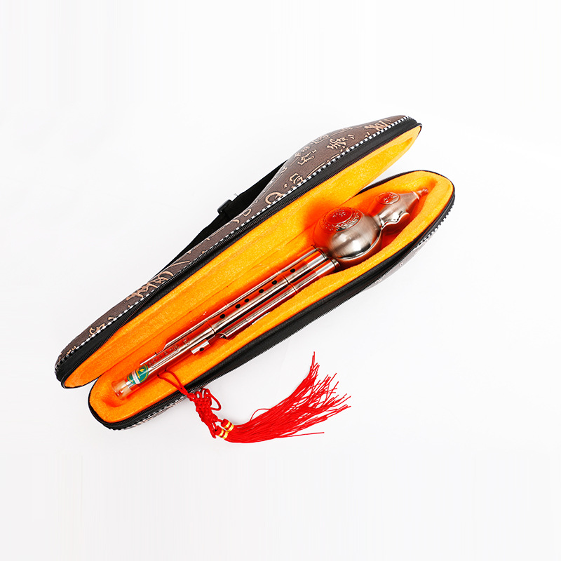 奇宝居云南葫芦丝乐器民族乐器古铜三音葫芦丝可拆卸初学入门葫芦丝 c