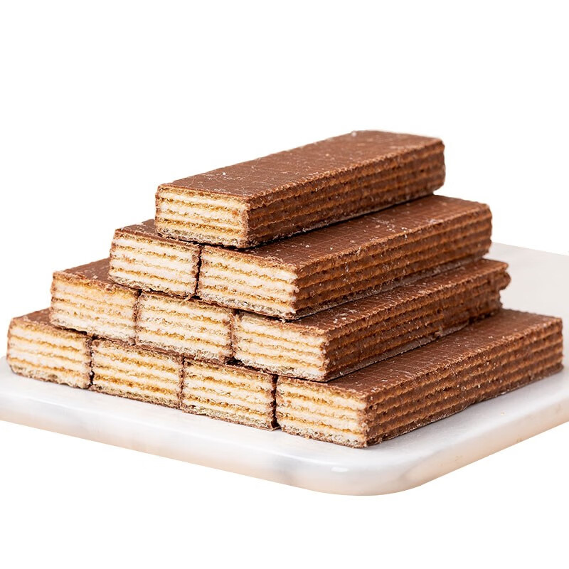 倍绝木糖醇威化饼干无糖精食品老年人抗饿代餐不易长胖零食品专用 巧克力威化饼干 500g*1箱