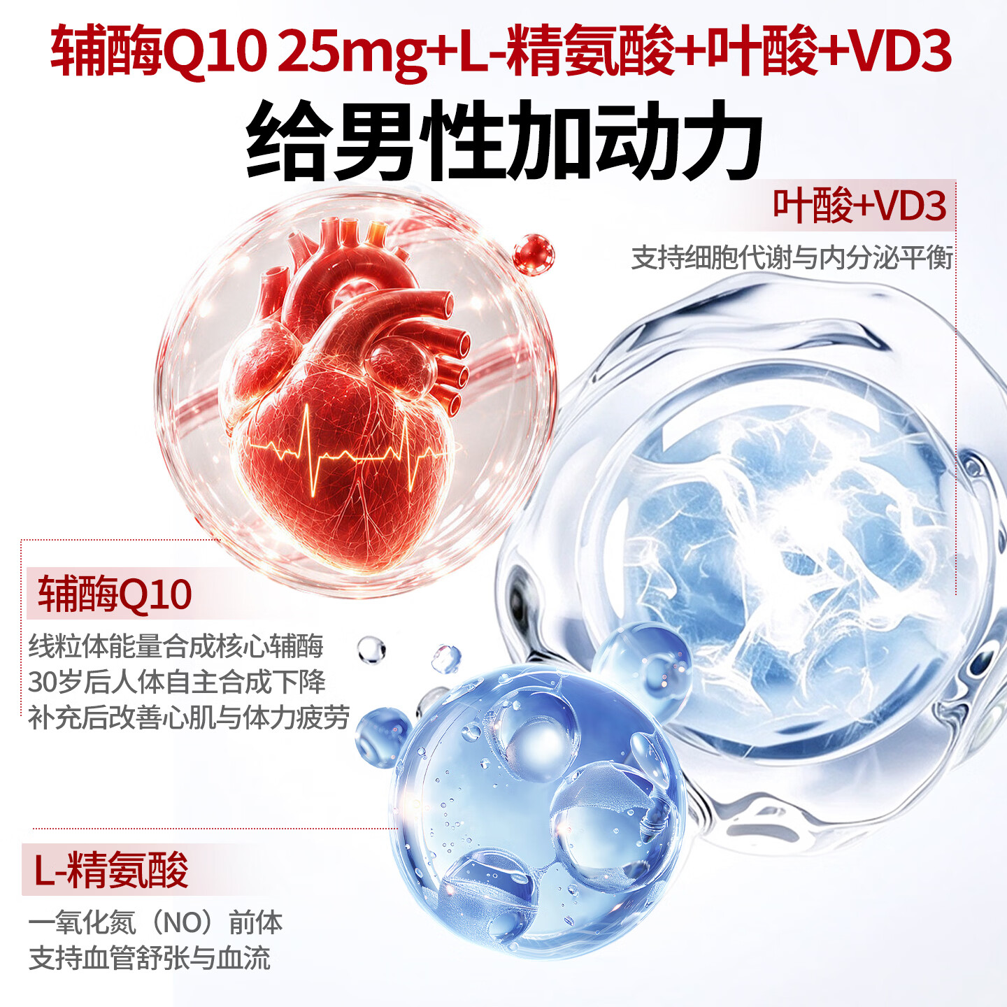 Picnelt进口番茄红素胶囊60粒男士备孕前列腺尿频尿急锯棕榈补锌补硒60粒 【强效稳固】番茄红素+锯棕榈 60粒*3瓶