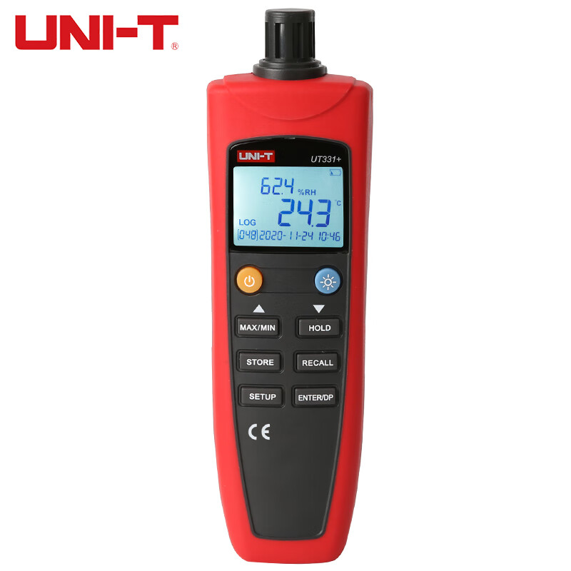 优利德（UNI-T）UT331+ 温湿度计数字露点测试仪工业高精度电子温度计可数据导出