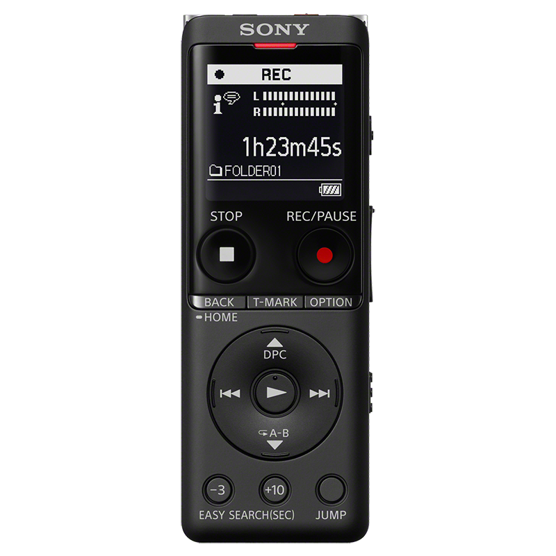 索尼ICD-UX575F录音笔智能降噪16GB黑色升级版-价格走势