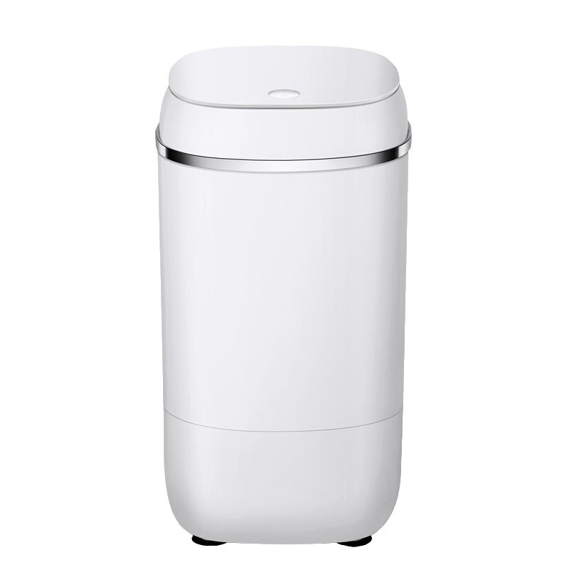 小鸭牌 4.5公斤半自动波轮迷你洗衣机小型 蓝光洁净 仿生手洗 半全自动母婴儿童宝宝家用单桶大家电 蓝光款+沥水篮