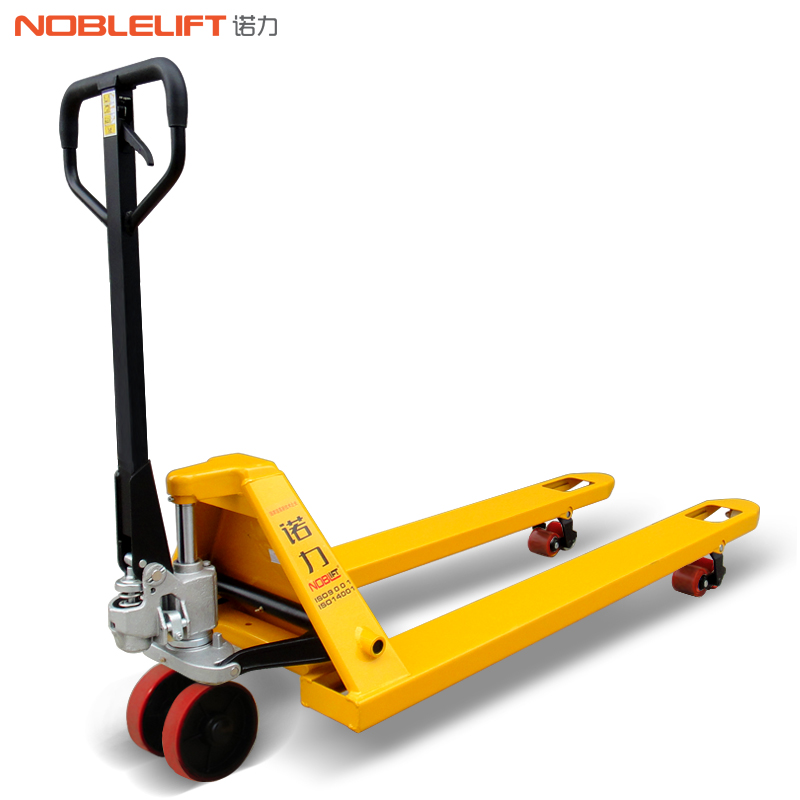 诺力(noblelift)叉车加长手动液压搬运车升降地牛铲车手拉车重型ac3.