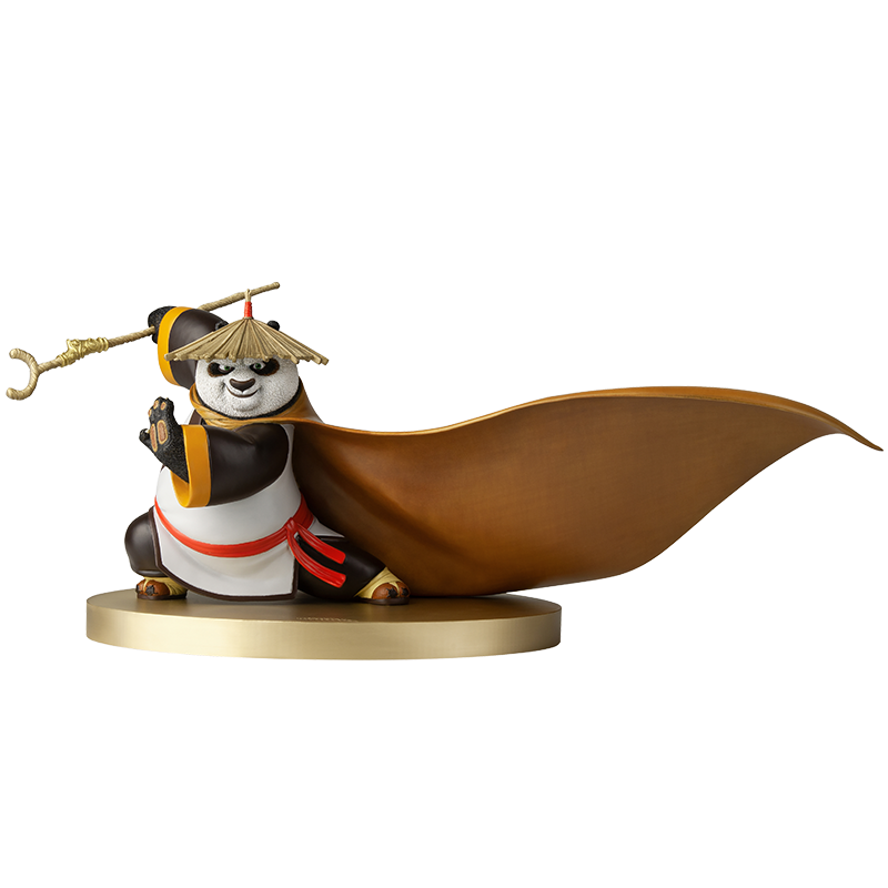 31日20点:铜师傅 全铜摆件《功夫熊猫》之神龙大侠 铜工艺品饰品 礼品