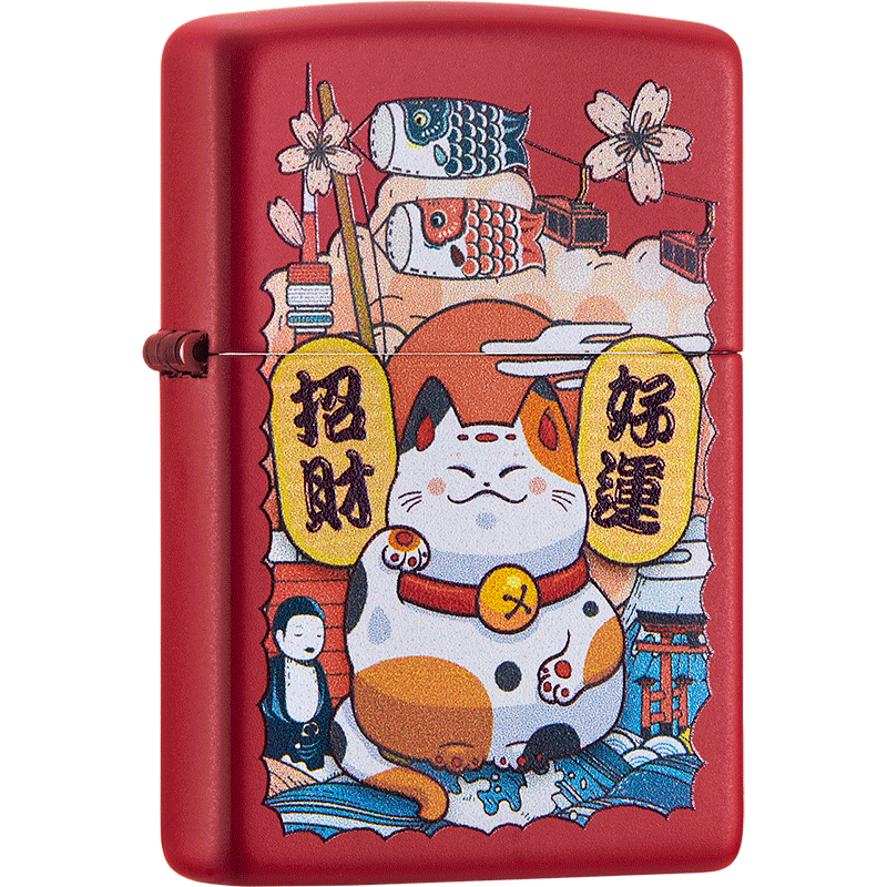 ZIPPO 之宝 经典系列 233-C-000016 打火机 招财猫