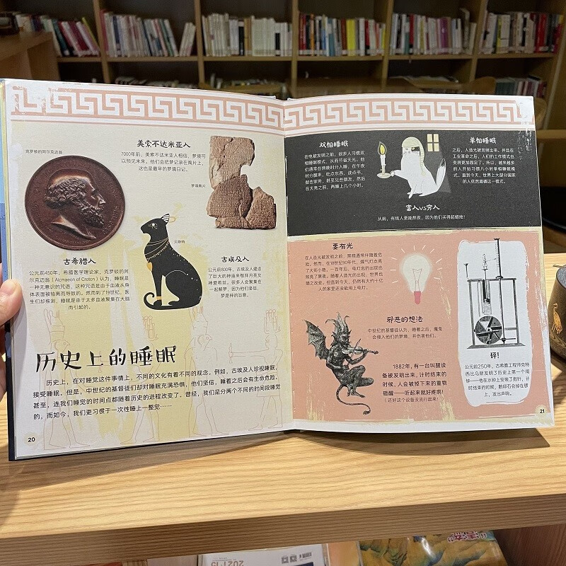 DK儿童睡眠小百科 课外读物寒假暑假  6-10岁小猛犸童书详情图