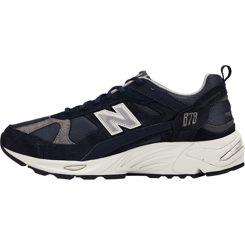 NEW BALANCE  NB878官方老爹鞋夏季男鞋女鞋情侣复古百搭网面透气运动休闲鞋 藏蓝色/灰色 CM878KE1 41.5 (脚长26cm)