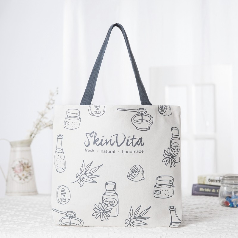 手提袋印字 文艺购物袋 礼品袋制作 宣传袋会议袋加急订做手袋 文化袋