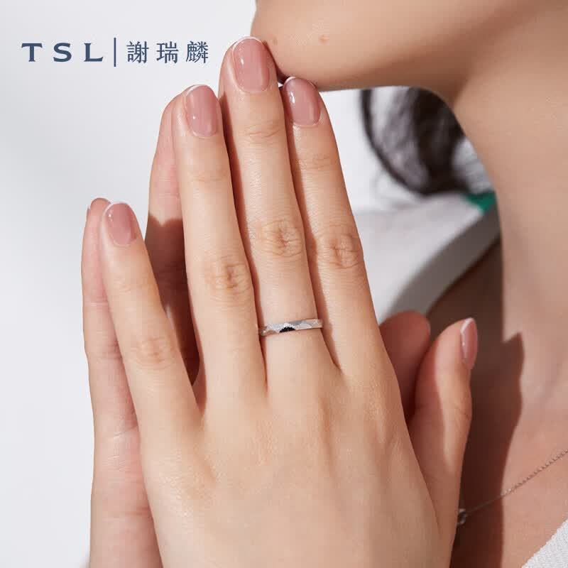 pt950铂金戒指女款白金情侣白金对戒af233 10