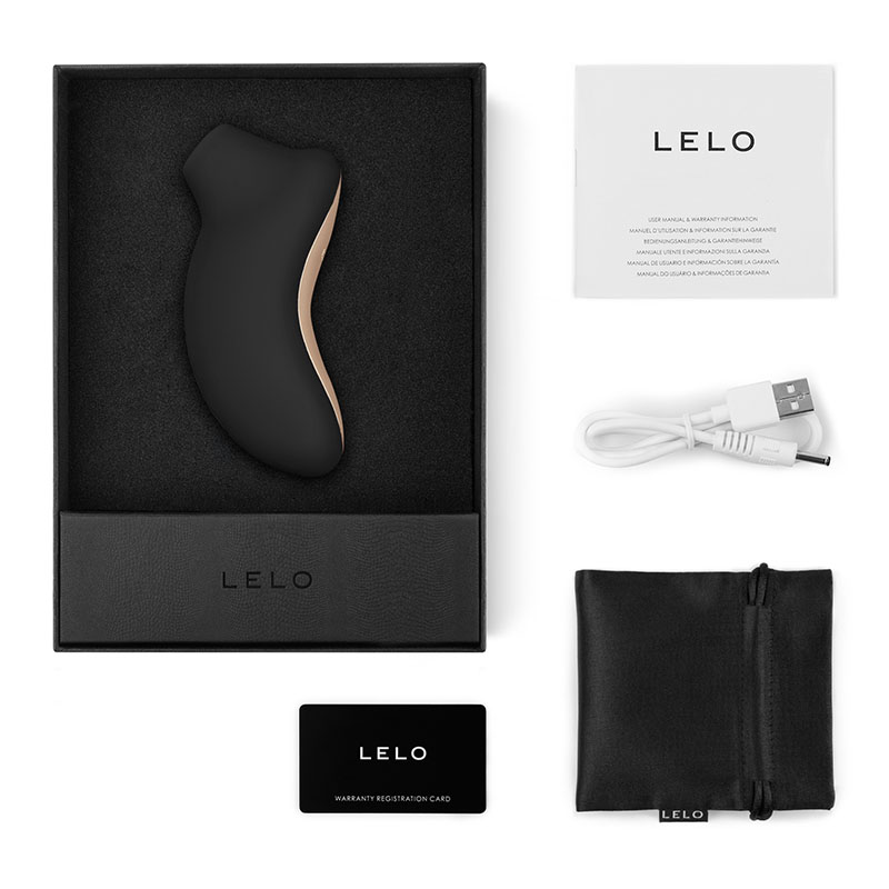 LELO Sona 索娜跳蛋无线震动吮吸自慰器情趣用品女生喜欢的情趣玩具 【声波吮吸】SONA 标准版-炫酷黑