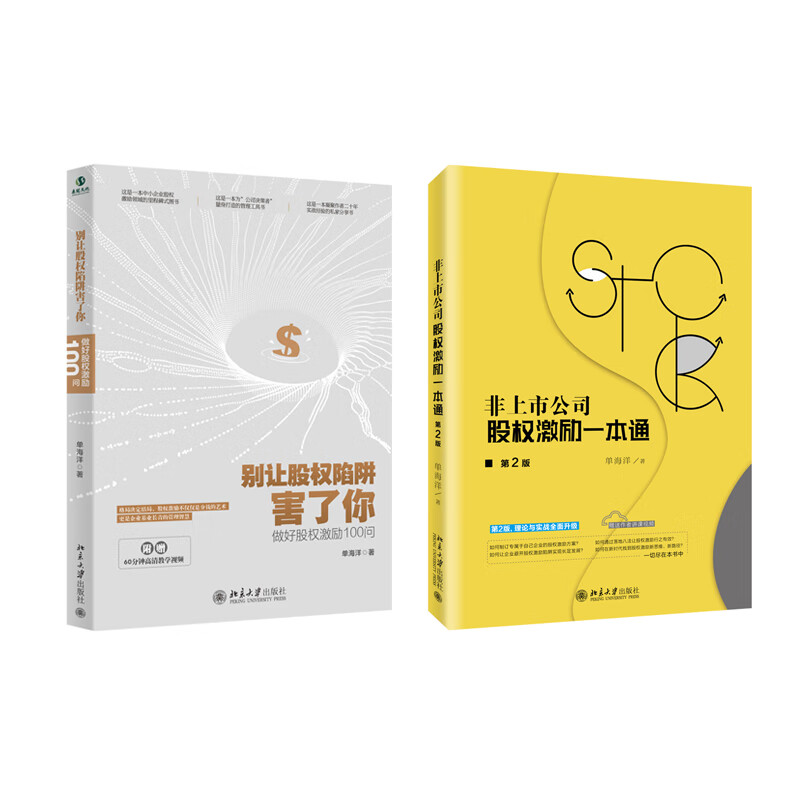 股权激励实操宝典（京东套装2册）