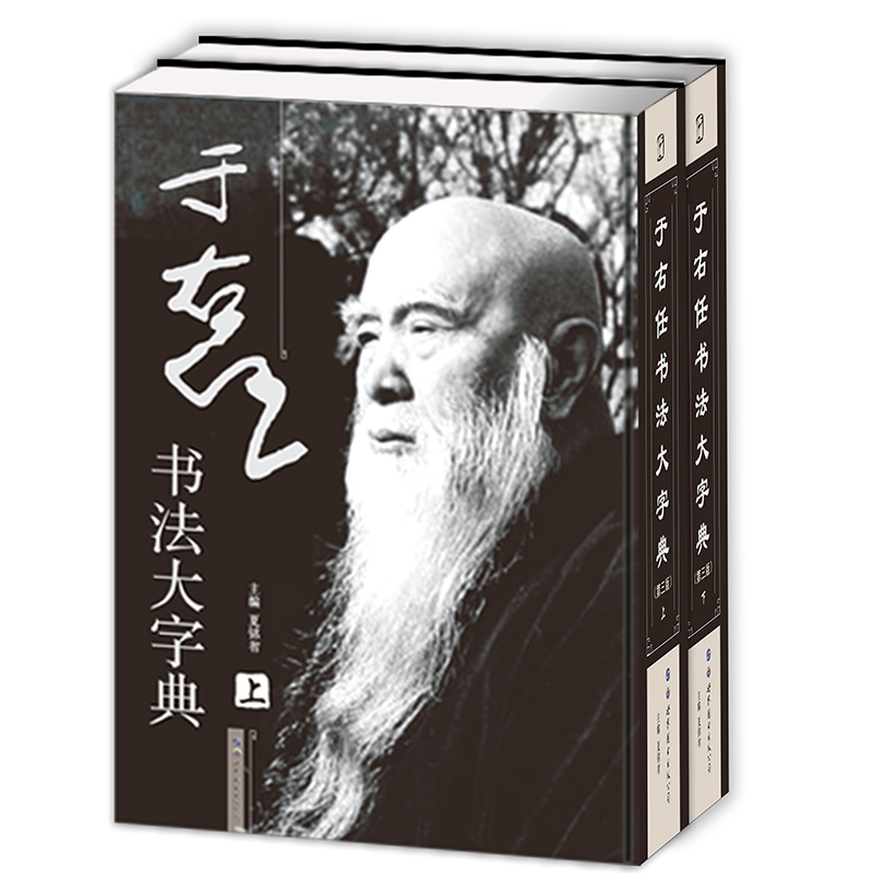 历代书法名家系列：于右任书法大字典（第三版）上下册