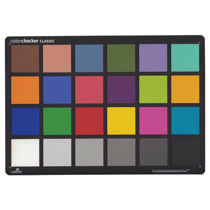 CALIBRITE（原爱色丽XRITE)24色卡系列色卡 colorchecker classic 标准24色卡（接近A4尺寸）