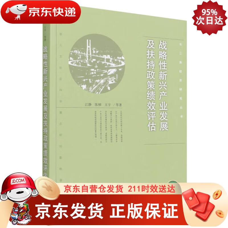 战略性新兴产业发展及扶持政策绩效评估 江静,陈柳,王宇等 著 9787521825534正版SN1360