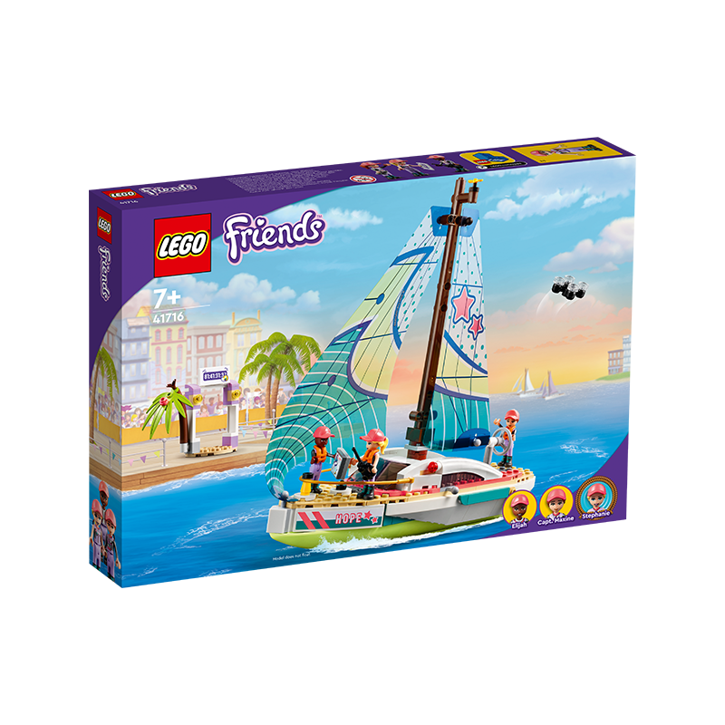 乐高(LEGO)积木 好朋友系列FRIENDS 41716 斯蒂芬妮航海冒险 7岁+ 儿童玩具 小颗粒 女孩生日礼物100022747671