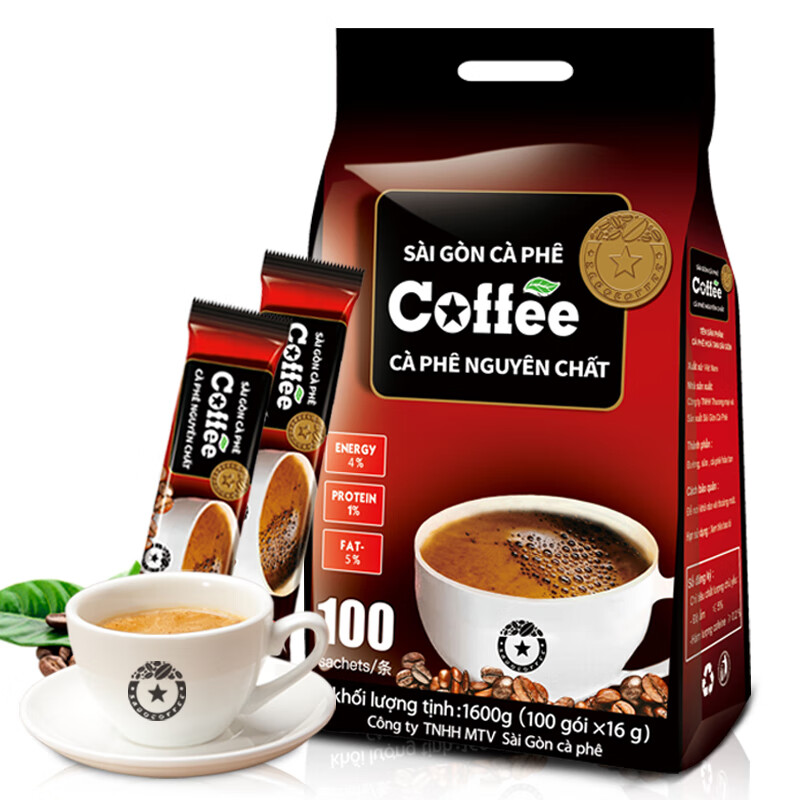 西贡（SAGOCOFFEE）越南进口西贡三合一速溶原味咖啡100条1600g怎么样,好用不?