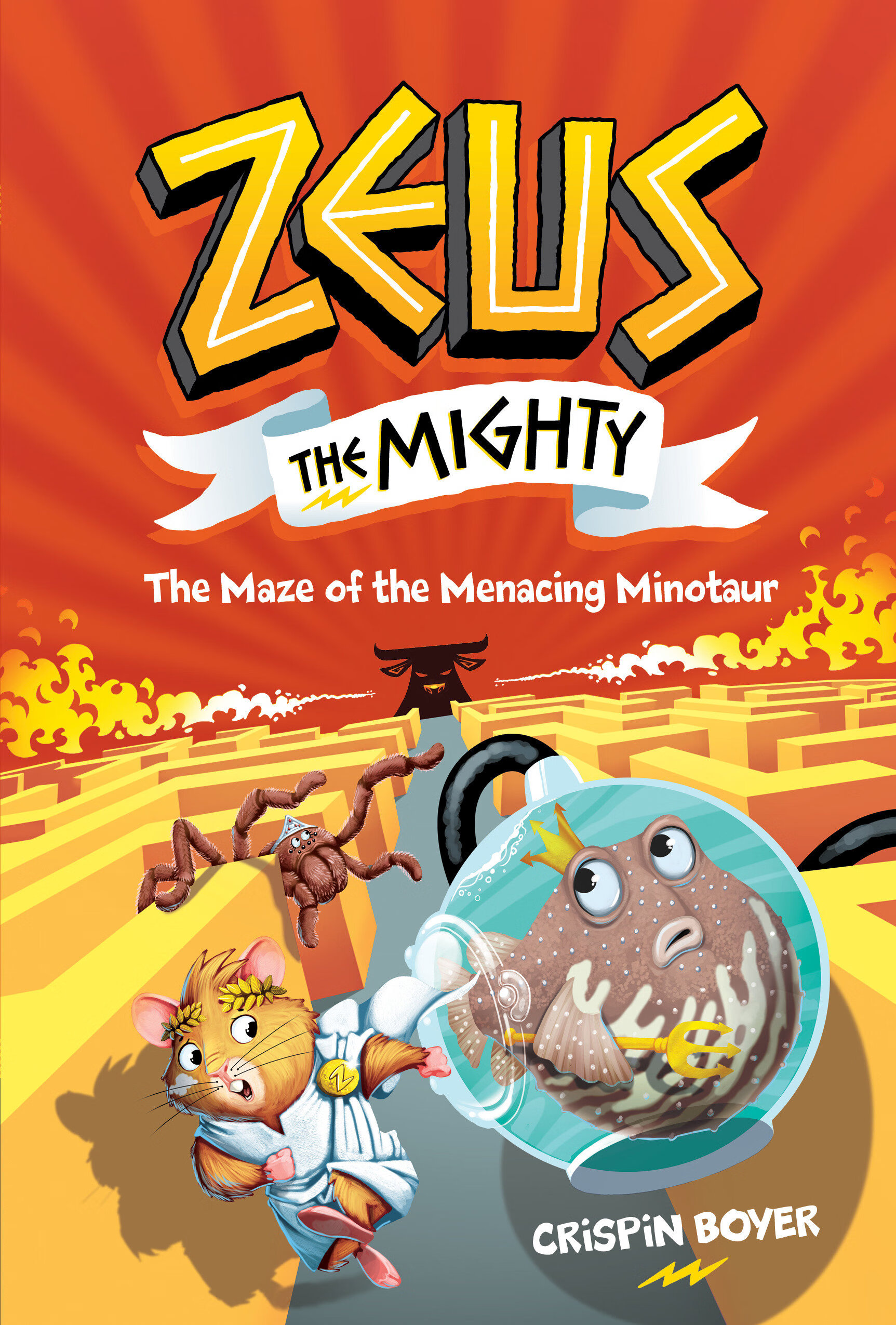 【预订】zeus the mighty #2: the maze of the menacing minotaur