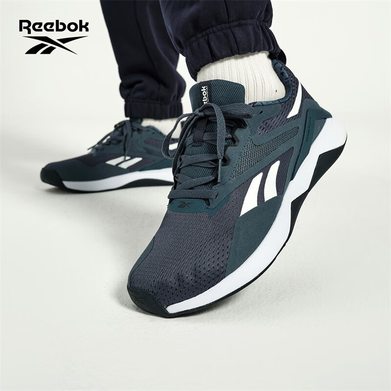 锐步锐步官方24新品男子NANOFLEX TR 2经典运动综合训练鞋 100074538 43 (28cm),US: 10