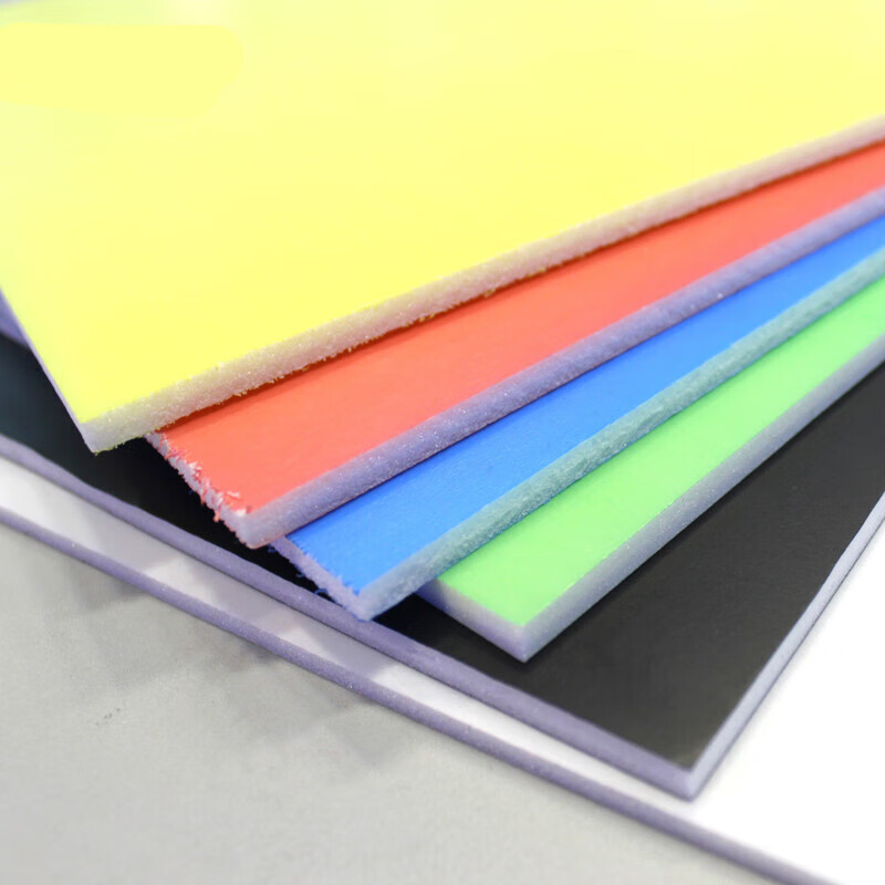 创力恒大张低密度pvc板彩色kt板泡沫板材大块航模飞机diy手工制 6张