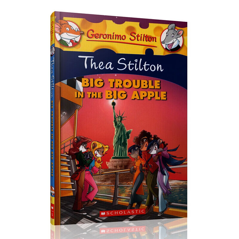 西娅与苹果 thea stilton: big trouble in the big apple 儿童读物