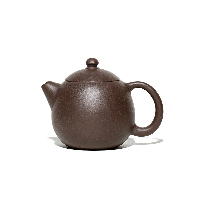 未心 宜兴紫砂壶纯手工青灰泥家用办公泡茶具天青泥龙蛋 300ml 天青泥