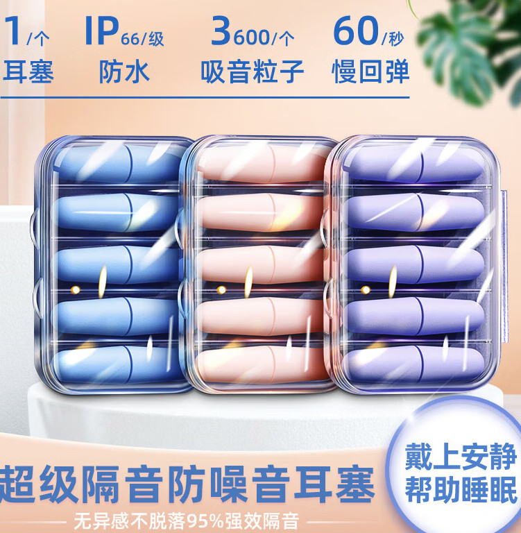 矢向 噪音隔绝神器低频防噪音消除噪声神器隔绝装修耳塞降噪音楼上窗