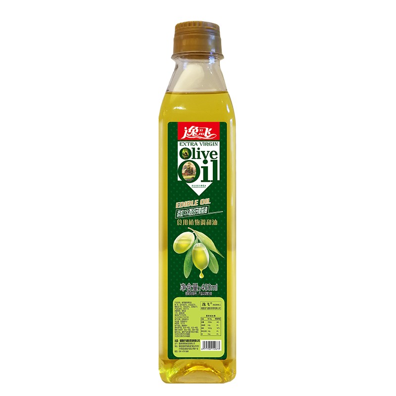 逸飞 食用油 添加13%橄榄食用植物调和油450ml 小瓶油