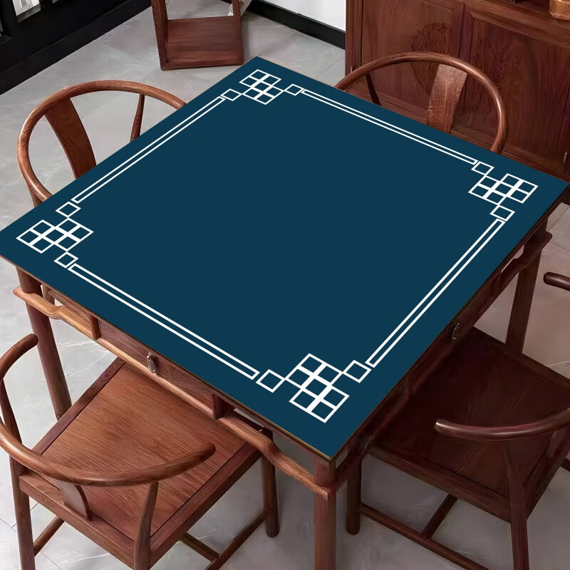 家用麻将桌布垫子正方形加厚消音耐磨防滑可水洗手搓麻将垫可定制