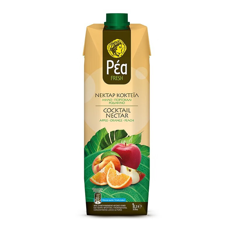 葩莉亚【临期促销】希腊原装进口 复合果汁 果蔬汁饮品果汁饮料1L/盒 复合果汁1L*12盒（到2026/5/19)