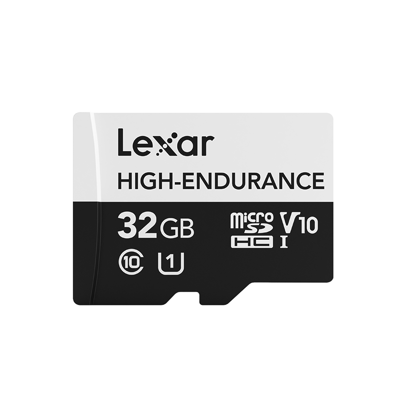 雷克沙（Lexar）32GB TF（MicroSD）存储卡 C10 UHS-I 读100MB/s 高度耐用 行车记录仪&安防监控专用 49.9元