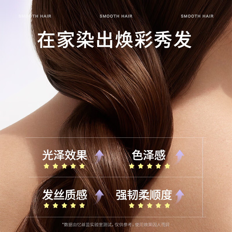 忆丝芸（Eisansun）染发膏植物染发剂纯自己在家染头发盖白不沾漂发剂天然男女士专用 自然黑【盖白】（A-9/F-12）
