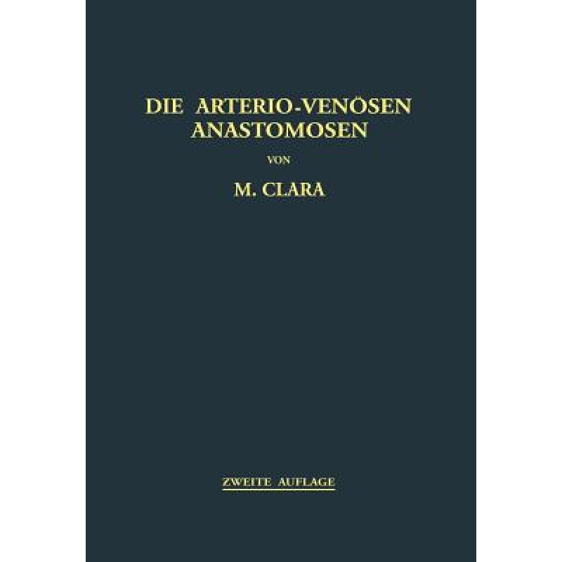 预订 die arterio-venosen anastomosen : anatomie /.