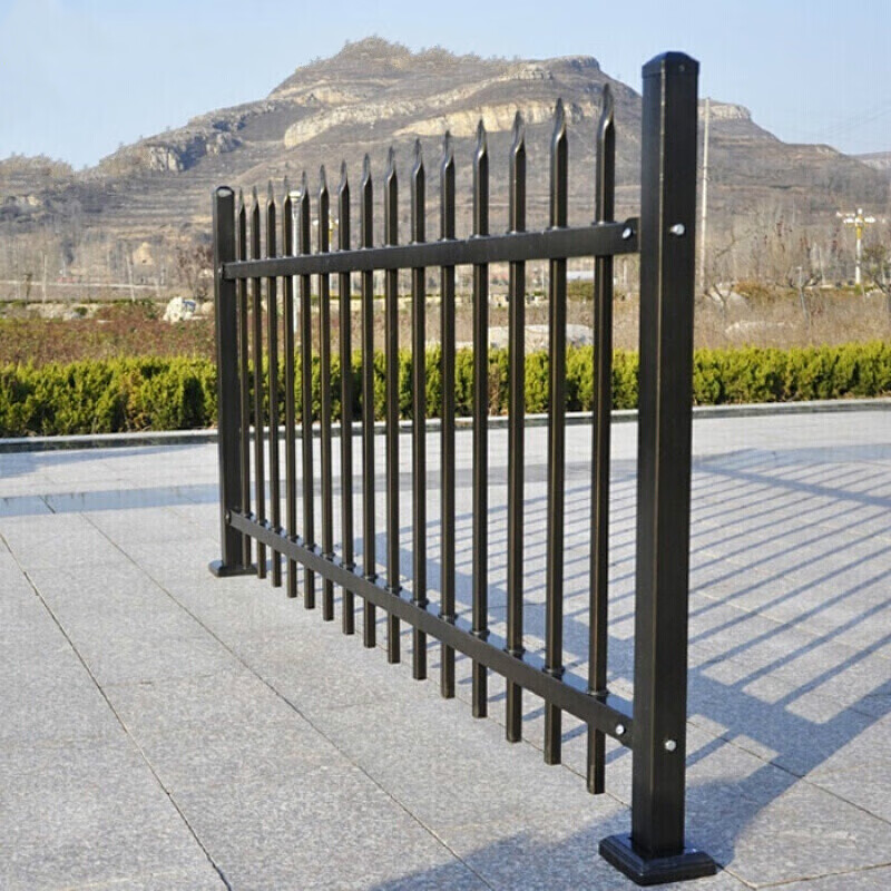 旭杉斯铁艺锌钢护栏别墅花园小区护栏栅栏防护栏杆绿化庭院围栏院墙 1