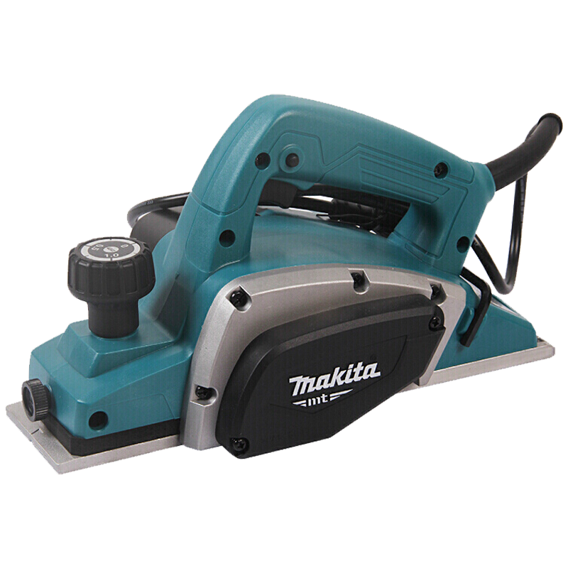 牧田牧田1901木工電刨手提M1902木工壓刨平刨手推刨電刨機(jī)電動工具 M1902B紙盒集塵套餐四