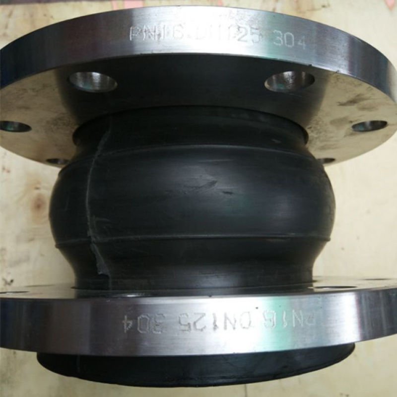 适用于KXT-16公斤不锈钢304法兰橡胶软接水泵可曲挠橡胶软接头-40 DN32